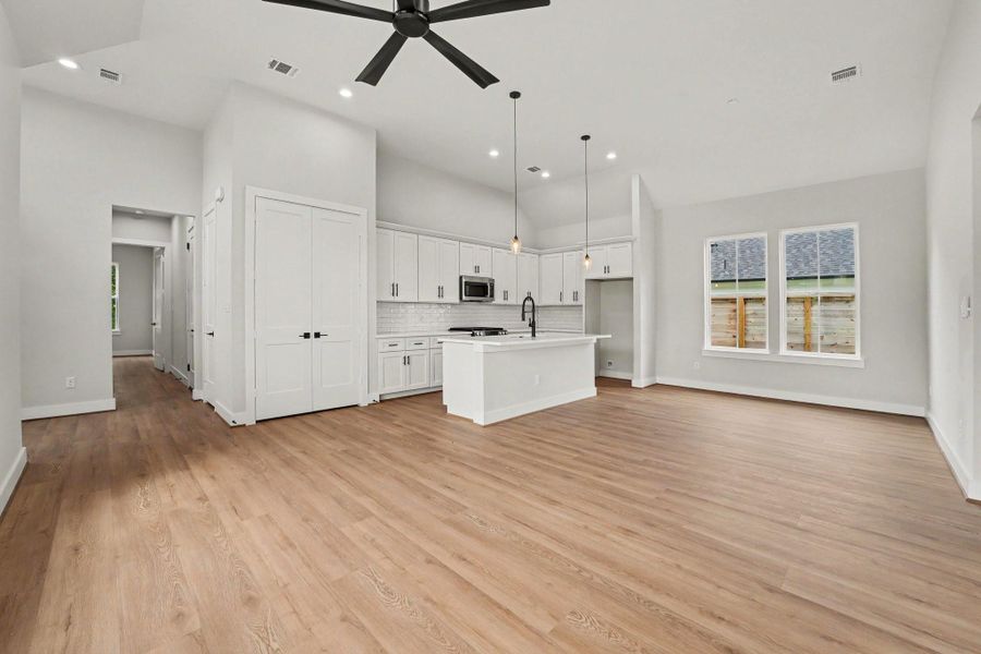 Spacious, unfurnished interior of a new home in , Houston (Image 10). Spacious, unfurnished interior of a new home in , Houston (Image 10).