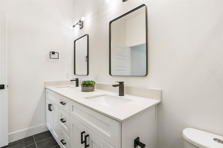 Furnished interior view inside a new home in East Grove Condominiums, Austin (Image 15).