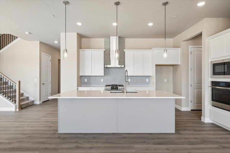 Furnished interior view inside a new home in Baseline Lakes – Brighton, Brighton (Image 5).