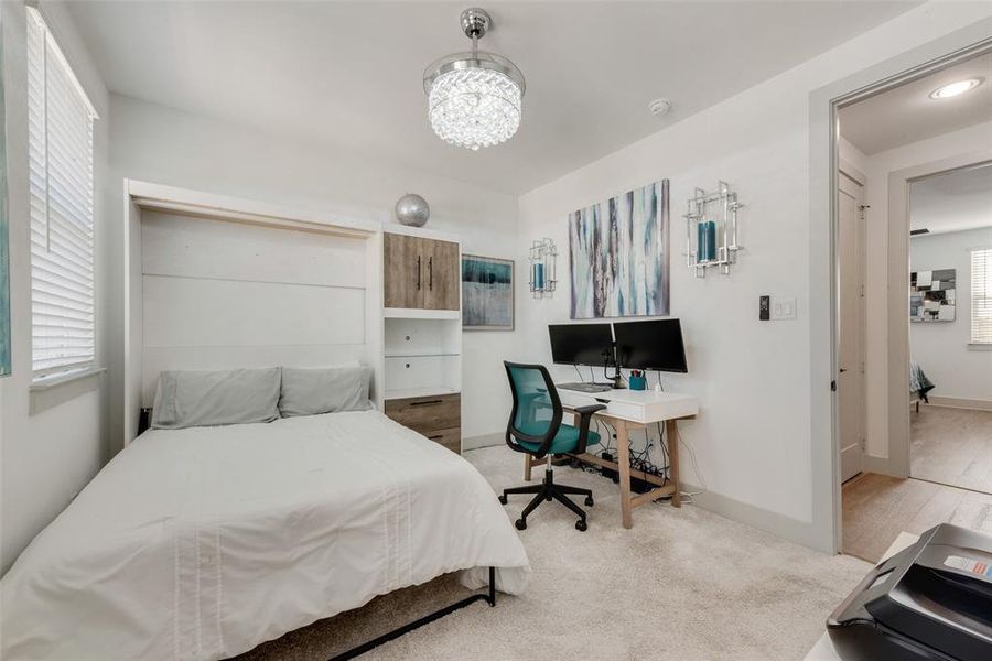 Includes built in Murphy Bed. 3rd floor bedroom Includes built in Murphy Bed. 3rd floor bedroom