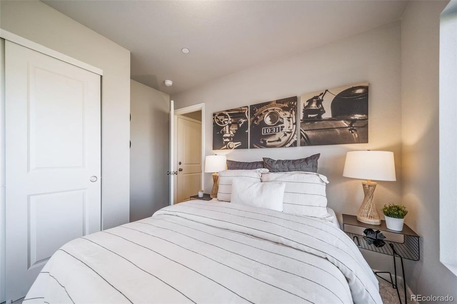 Furnished interior view inside a new home in , Commerce City (Image 11).