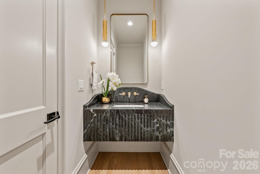 Furnished interior view inside a new home in , Charlotte (Image 32).