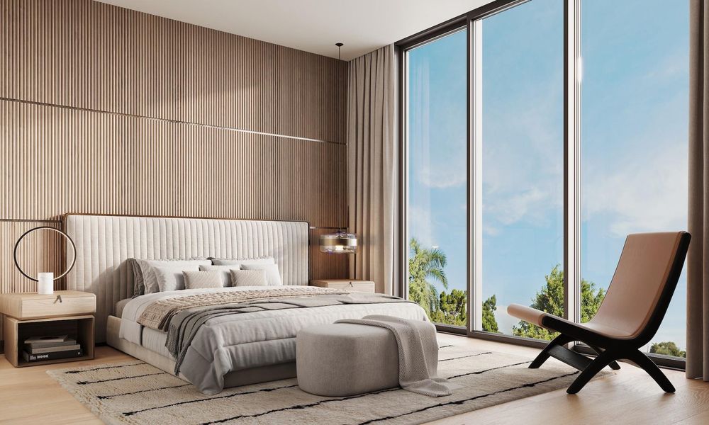 Furnished interior view inside a new home in , Fort Lauderdale (Image 25).