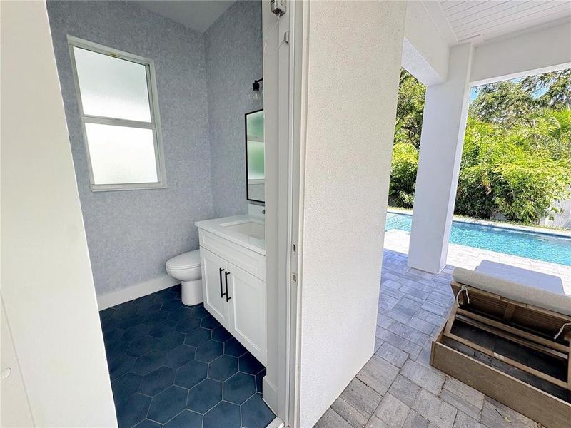 Exterior details and patio area of a home in , Sarasota (Image 25). Exterior details and patio area of a home in , Sarasota (Image 25).