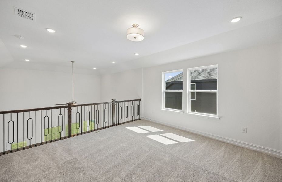 Spacious, unfurnished interior of a new home in Anna Town Square, Anna (Image 14). Spacious, unfurnished interior of a new home in Anna Town Square, Anna (Image 14).