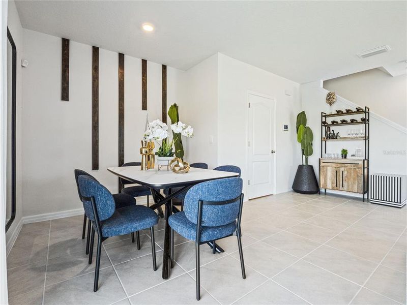 Furnished interior view inside a new home in Rivers Edge, Edgewater (Image 5).