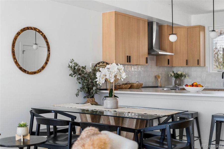 Furnished interior view inside a new home in , Denver (Image 15).