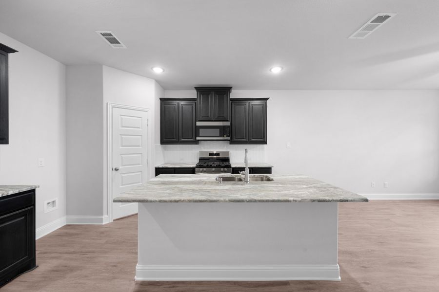 Furnished interior view inside a new home in Stonecreek, Sulphur Springs (Image 6). Furnished interior view inside a new home in Stonecreek, Sulphur Springs (Image 6).