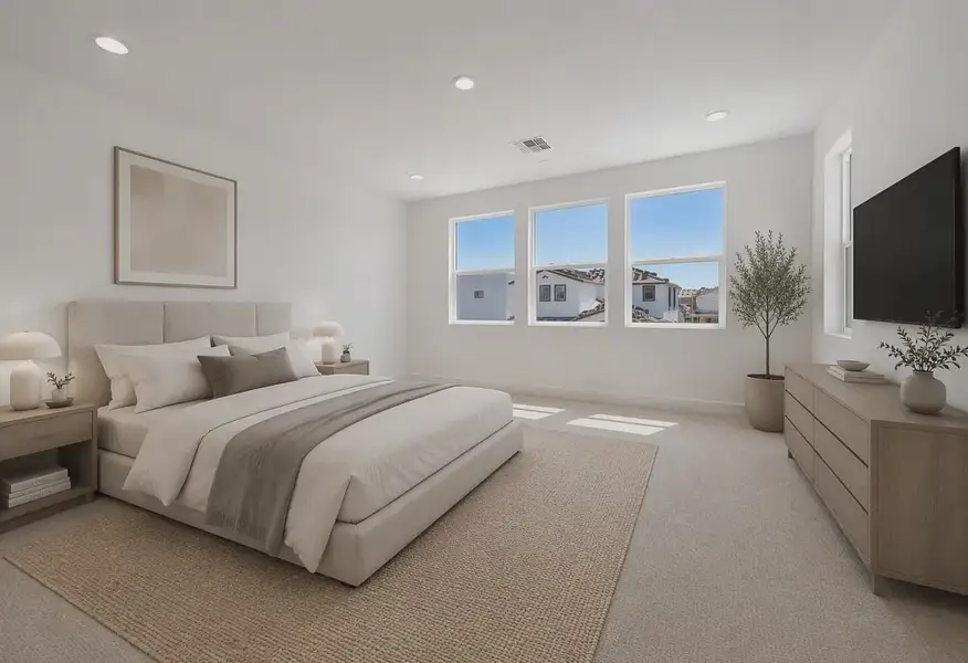Primary Bedroom Virtually Staged - 11 of 15