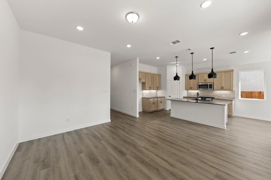 Open Kitchen-Living Room