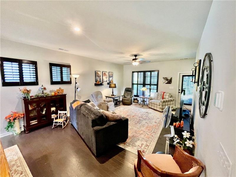 Furnished interior view inside a new home in , Hoschton (Image 5).