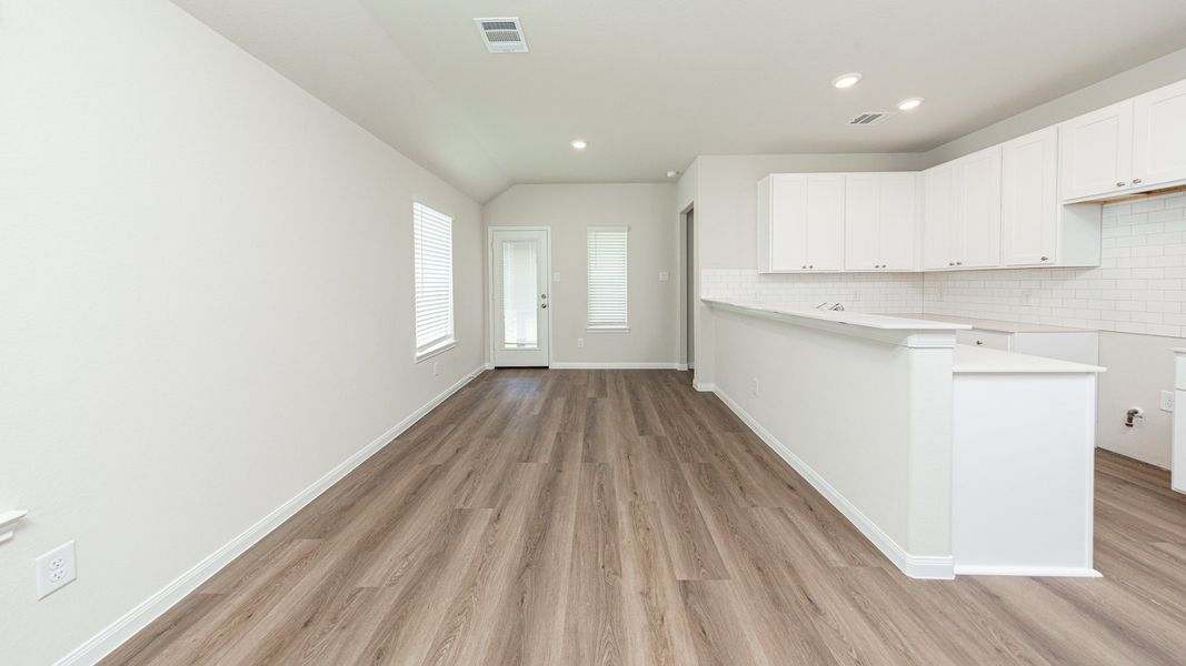 Kitchen and Dining Area