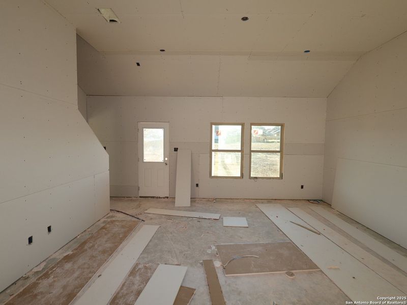In-progress construction of a new home in Agave, San Antonio, TX (Image 22).