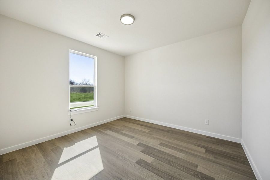 Representative unfurnished interior of a home built from the The Alamo by Lillian Custom Homes in Freeman Farm, Kaufman (Image 22). Representative unfurnished interior of a home built from the The Alamo by Lillian Custom Homes in Freeman Farm, Kaufman (Image 22).