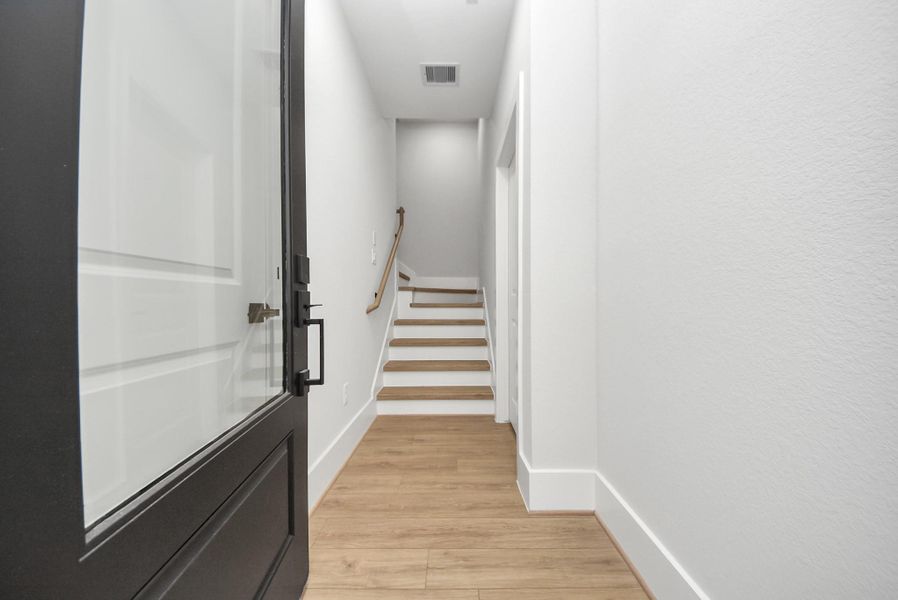 Spacious, unfurnished interior of a new home in Skyline Homes at Cavalcade, Houston (Image 20). Spacious, unfurnished interior of a new home in Skyline Homes at Cavalcade, Houston (Image 20).