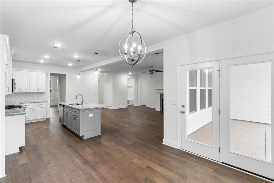 Kitchen | 915 Lillian Park Drive, The Nottaway Plan by Ivey Homes