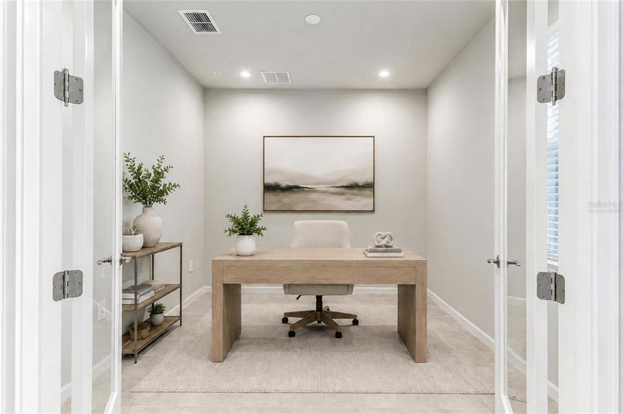 Furnished interior view inside a new home in Wellen Park, Venice (Image 14).