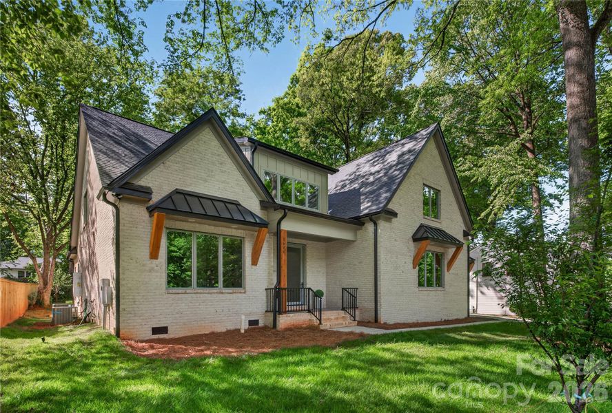 Front exterior of a new home in , Charlotte, NC, highlighting curb appeal (Image 26).