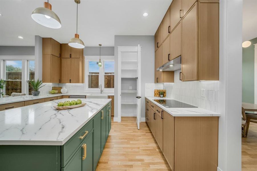 Furnished interior view inside a new home in , Dallas (Image 17). Furnished interior view inside a new home in , Dallas (Image 17).