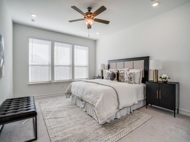 Furnished interior view inside a new home in , McKinney (Image 7). Furnished interior view inside a new home in , McKinney (Image 7).