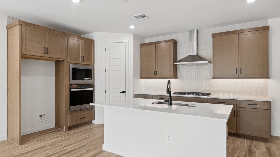 Furnished interior view inside a new home in The Ridge at Stone Butte, Phoenix (Image 6).