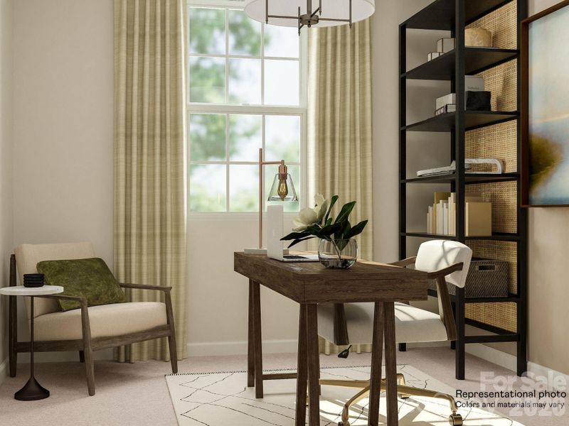 Furnished interior view inside a new home in Redhawk, Belmont (Image 13).