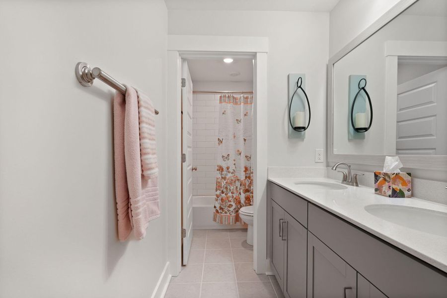 Furnished interior view inside a new home in Cordgrass Landing, Johns Island (Image 34).