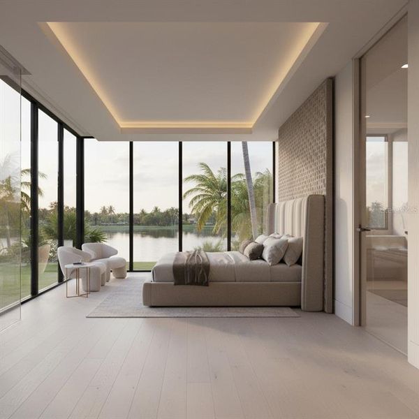Furnished interior view inside a new home in , Clermont (Image 3).