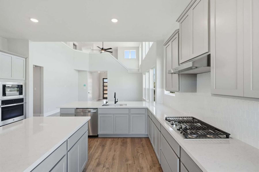 Furnished interior view inside a new home in Esperanza – New Phase Now Selling, Boerne (Image 13).