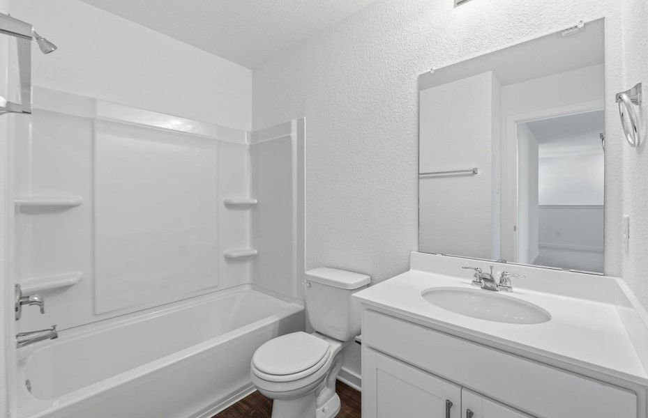 Furnished interior view inside a new home in Sonterra, Jarrell (Image 10).