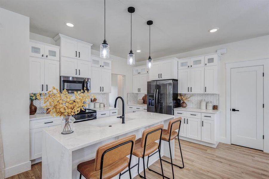 Furnished interior view inside a new home in , Fort Worth (Image 35). Furnished interior view inside a new home in , Fort Worth (Image 35).