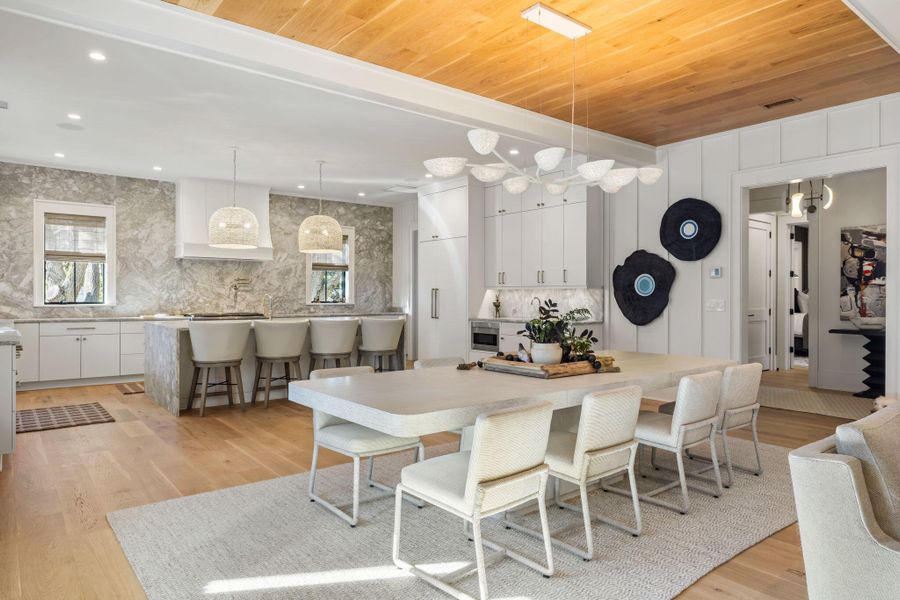 Furnished interior view inside a new home in , Sullivan's Island (Image 7).