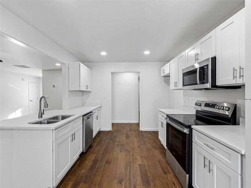 Furnished interior view inside a new home in , Riverdale (Image 6).