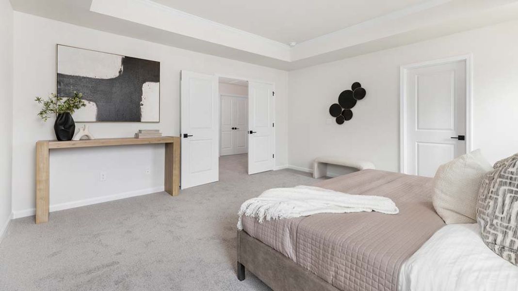 Furnished interior view inside a new home in Sylvan Creek, Denver (Image 23).