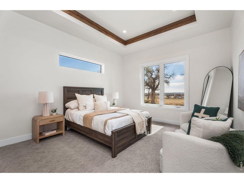 Furnished interior view inside a new home in , Timnath (Image 10).