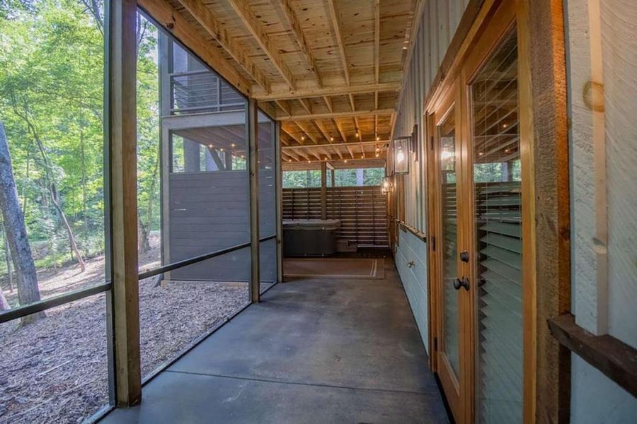 In-progress construction of a new home in , Blue Ridge, GA (Image 34).