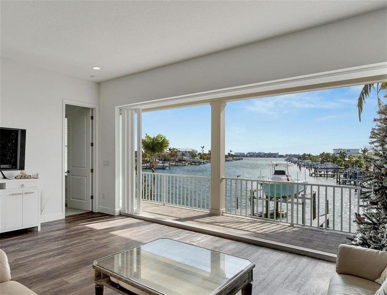 Furnished interior view inside a new home in , Treasure Island (Image 10).