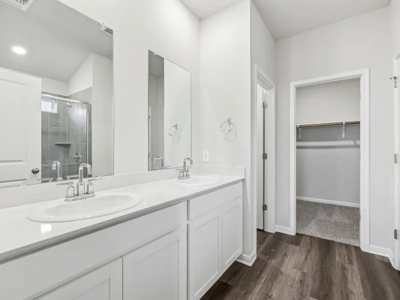 Furnished interior view inside a new home in Eastern Wells, Jarrell (Image 4).