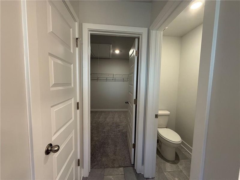 Furnished interior view inside a new home in The Towns at Auburn Station West, Auburn (Image 5).