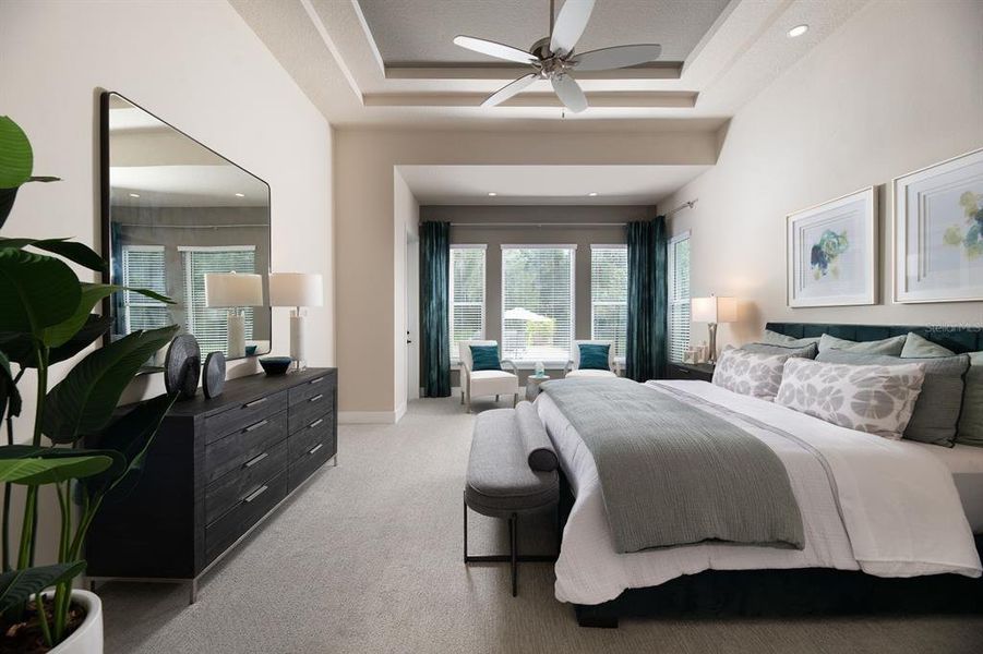 Furnished interior view inside a new home in , Ocala (Image 16).