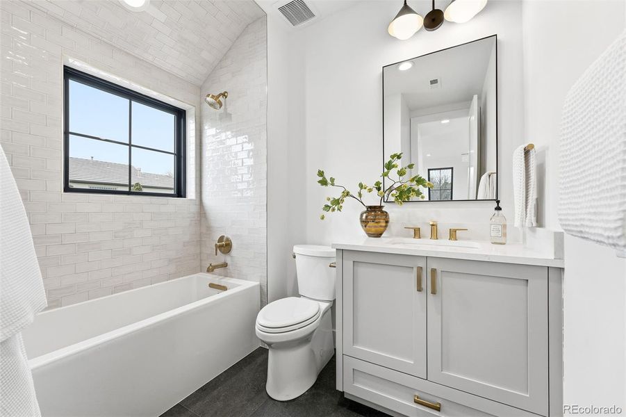 Furnished interior view inside a new home in , Denver (Image 5). Furnished interior view inside a new home in , Denver (Image 5).