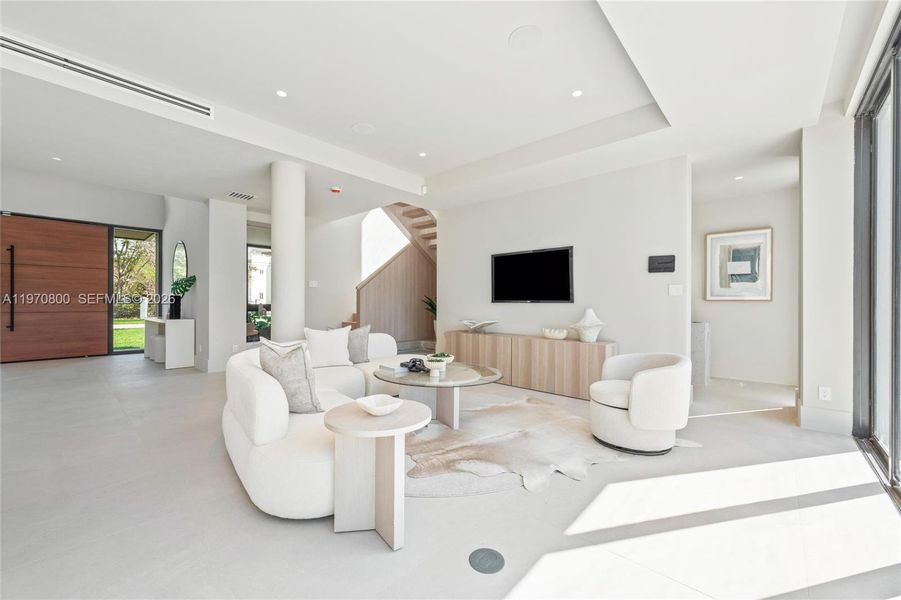 Furnished interior view inside a new home in , Miami (Image 7). Furnished interior view inside a new home in , Miami (Image 7).