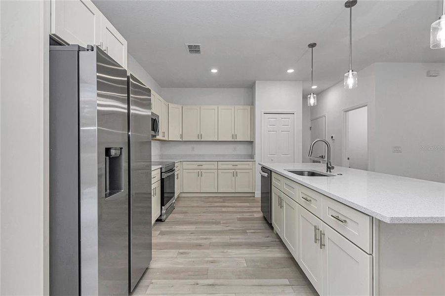 Furnished interior view inside a new home in , Citrus Springs (Image 8). Furnished interior view inside a new home in , Citrus Springs (Image 8).