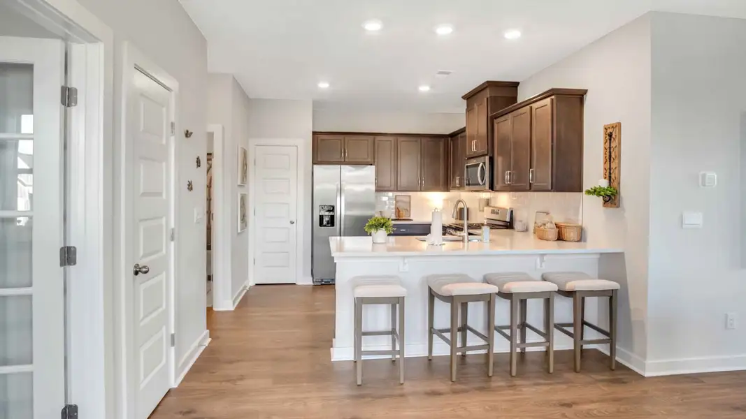 Furnished interior view inside a new home in Nexus South, Gallatin (Image 4).