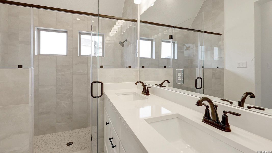 Furnished interior view inside a new home in Esperanza, Boerne (Image 6).