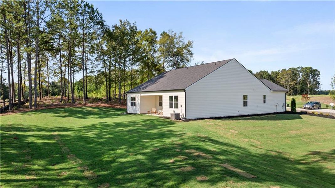 Exterior details and patio area of a home in , Buckhead (Image 3).