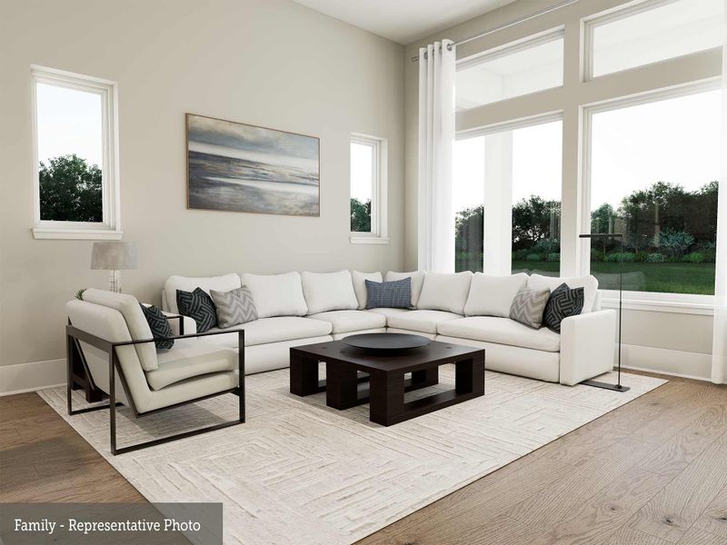 The Bridgeway - Family Room The Bridgeway - Family Room