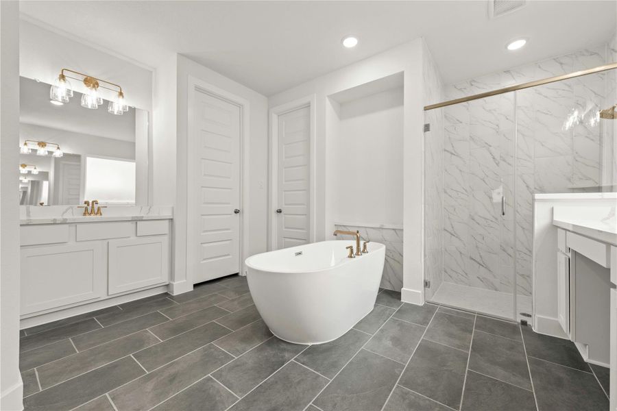 Furnished interior view inside a new home in ARTAVIA®, Conroe (Image 6).