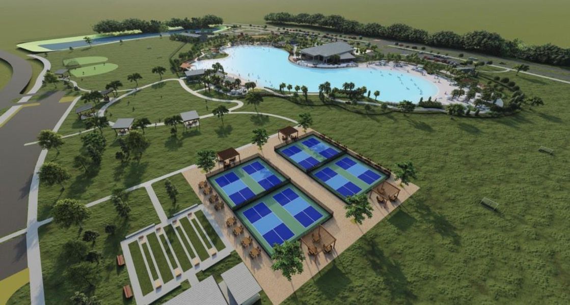 Enjoy a game of pickle ball or horse shoes. Enjoy a game of pickle ball or horse shoes.