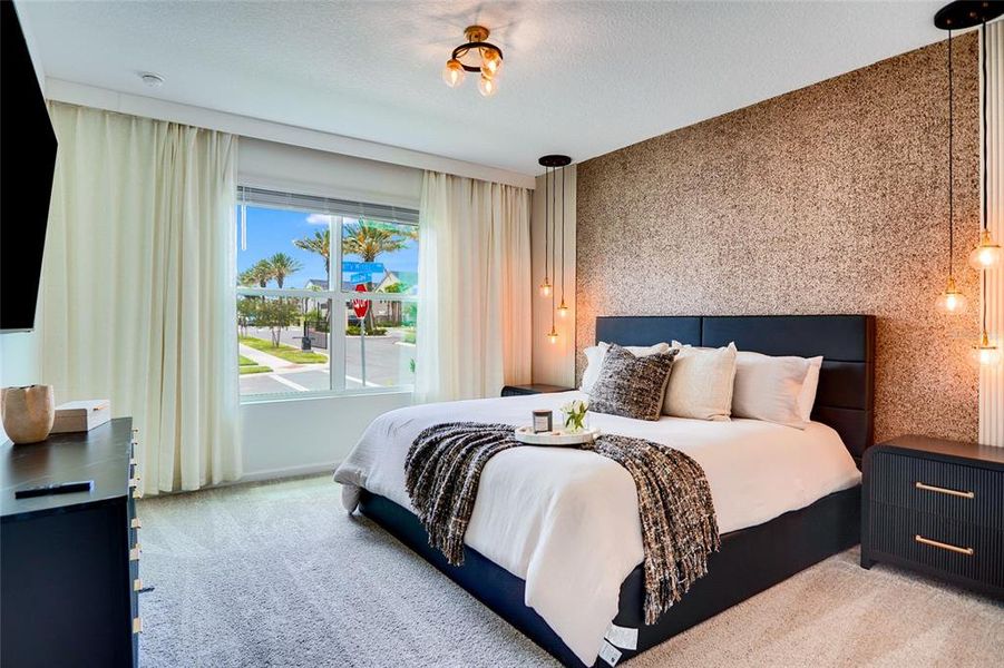 Furnished interior view inside a new home in , Kissimmee (Image 14).